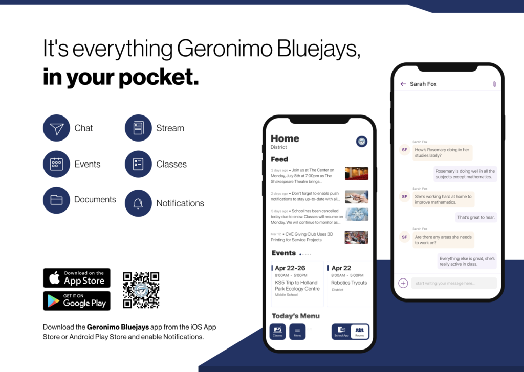 Promotion of Geronimo's app